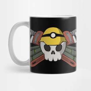 Plumbers crew Jolly Roger pirate flag (no caption) Mug